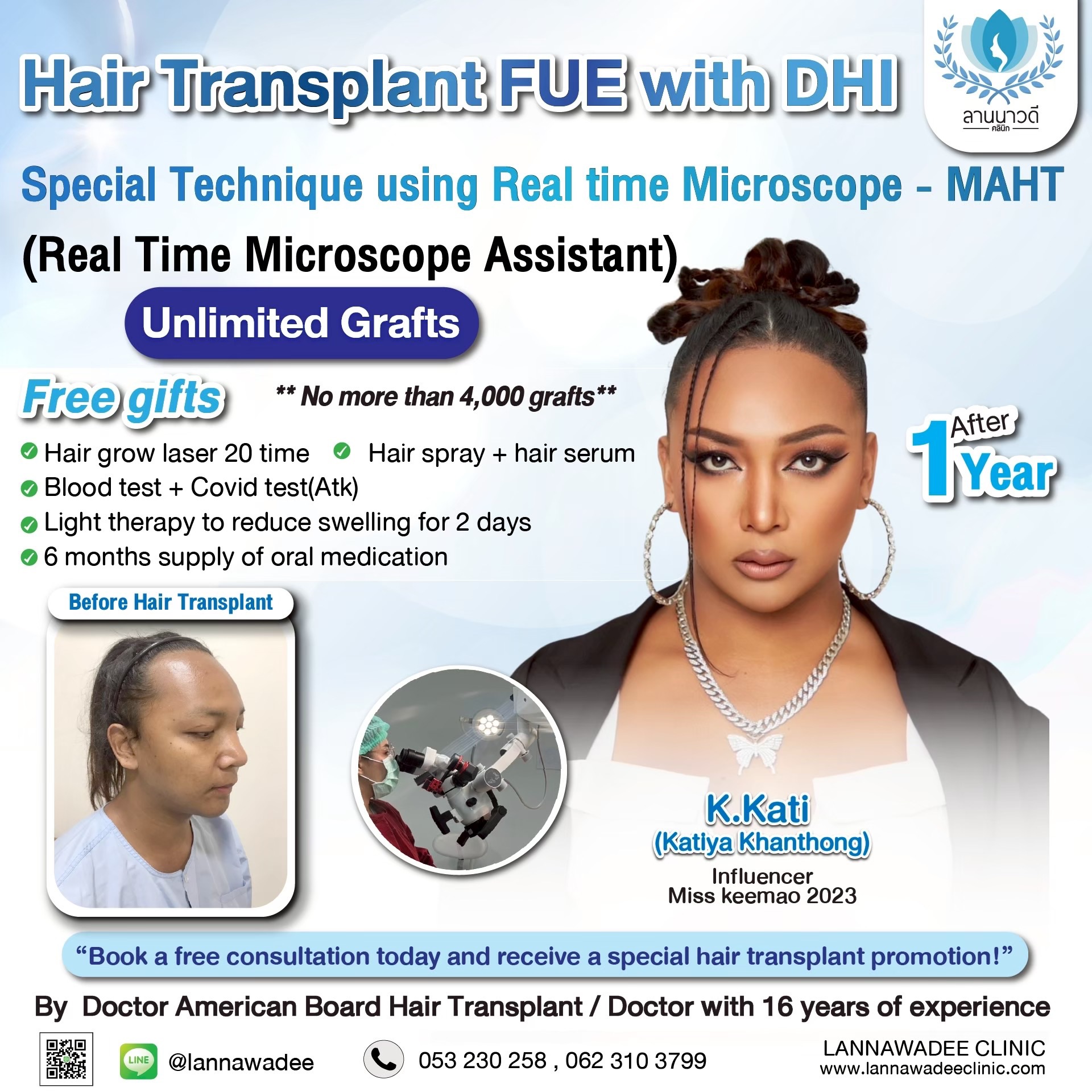 ABHRS hair transplant Thailand